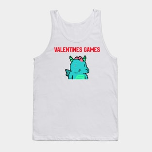 Video Games Funny Valentines Day Tank Top